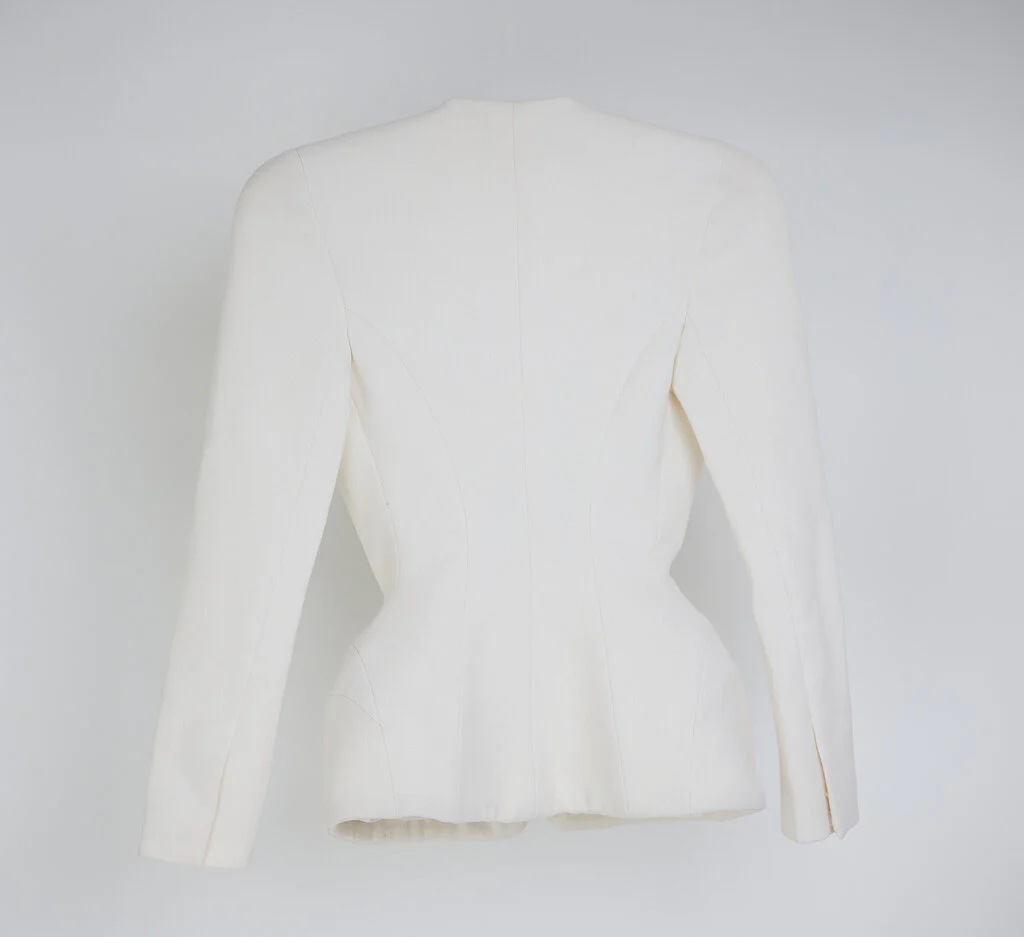 Balmain 2024 Couture Pannier Hip Structured Blazer - Image 3
