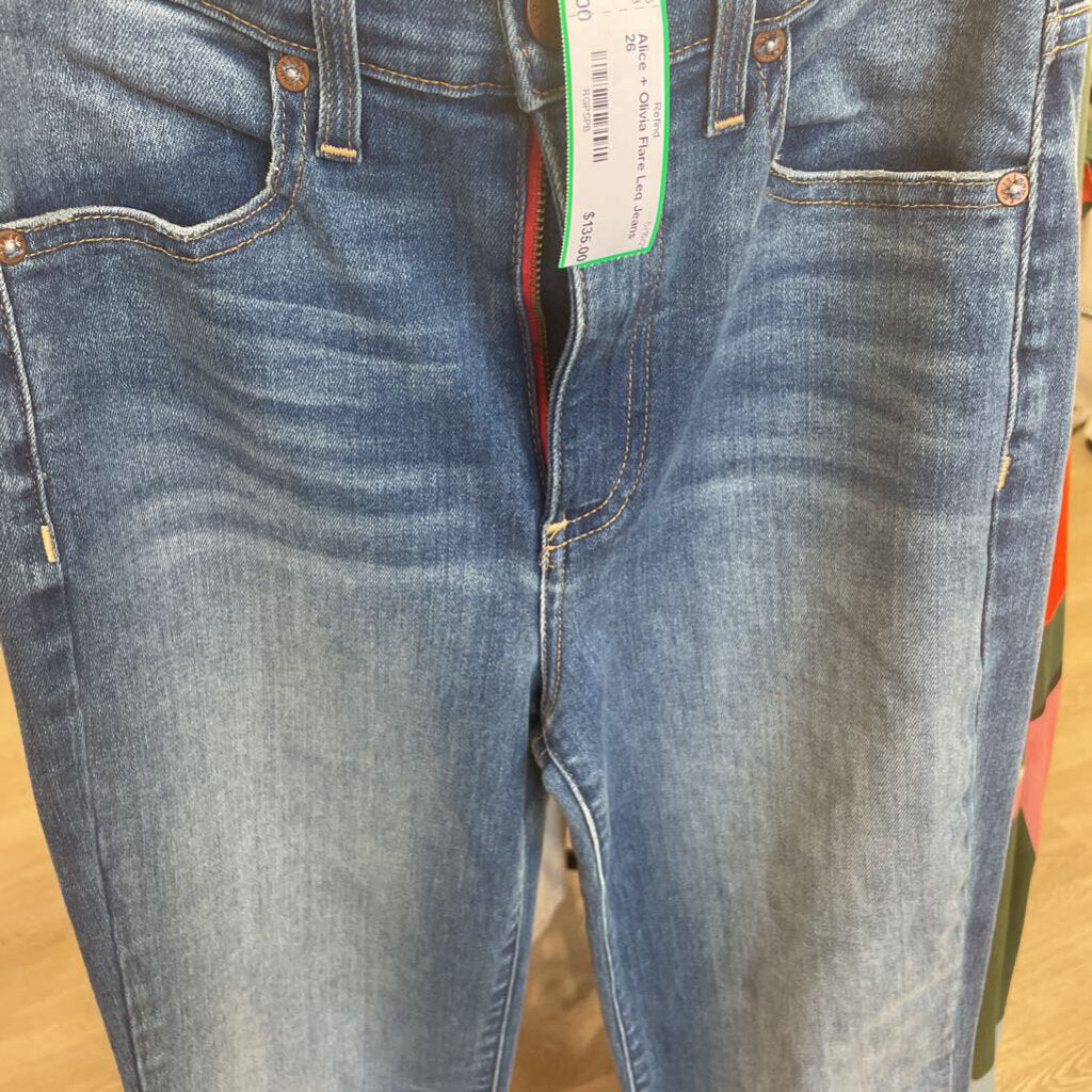 Flare Leg Jeans