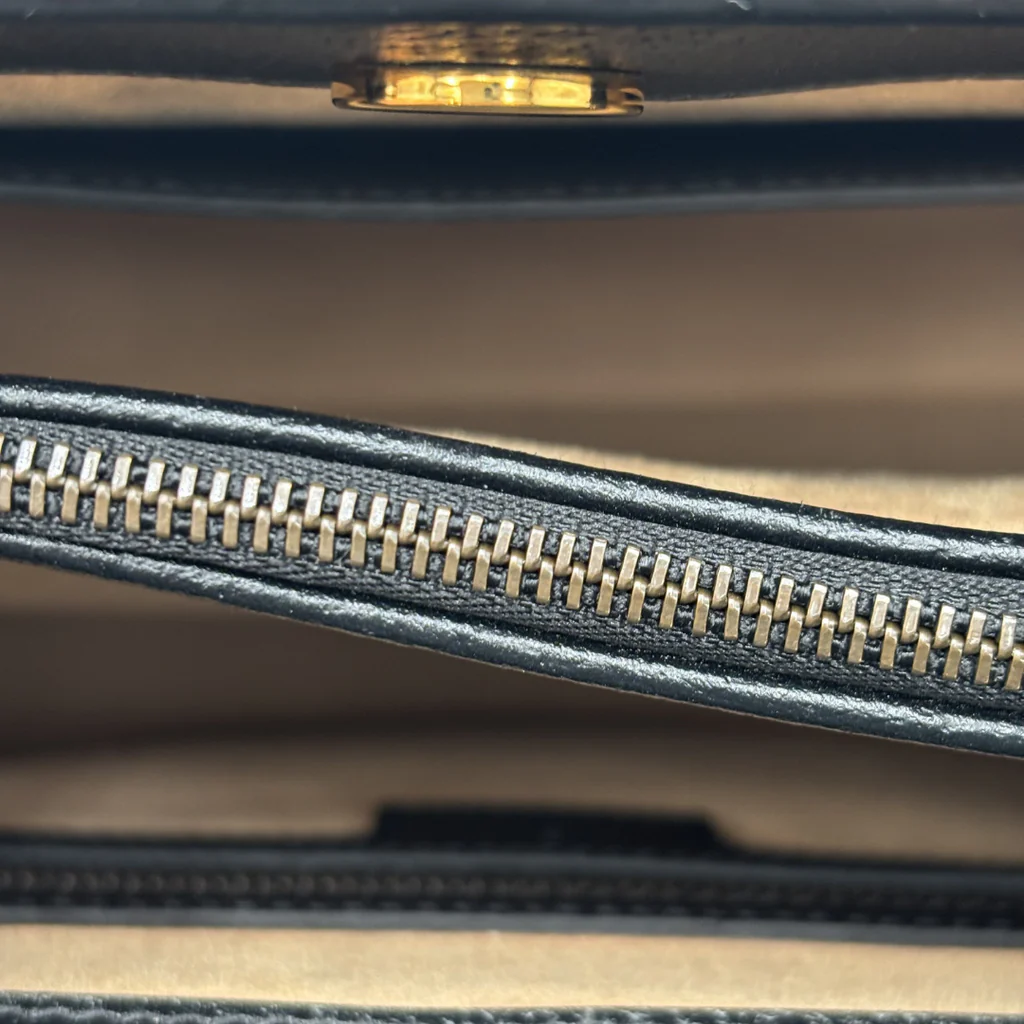 Gucci Black Dragon Painted Diana Bag - Image 5