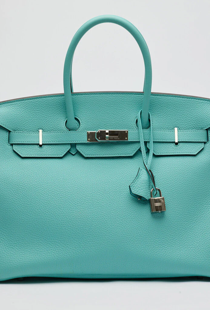 Hermès Birkin Atoll Togo 35CM Palladium HW Year 2015 - Image 2
