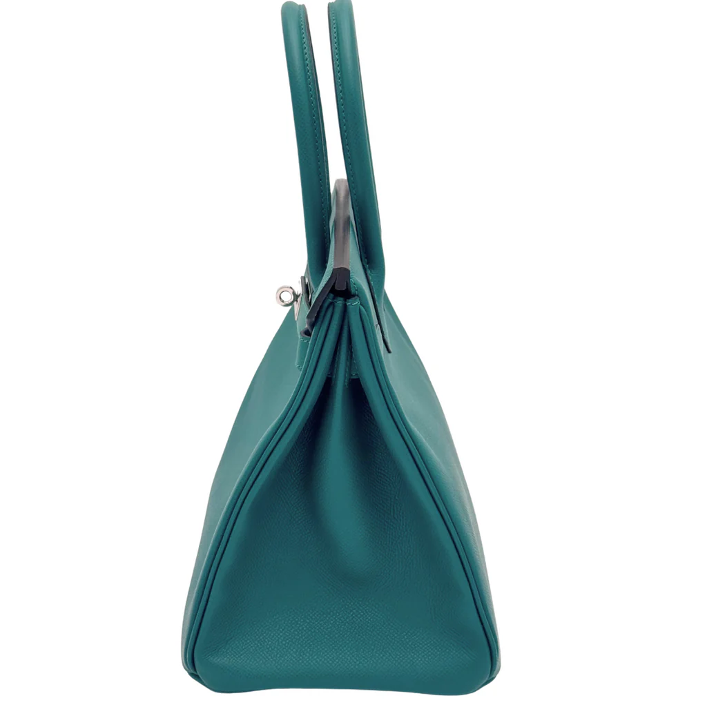 Hermès Birkin Malachite Epsom 30CM Palladium HW (2013) - Image 3