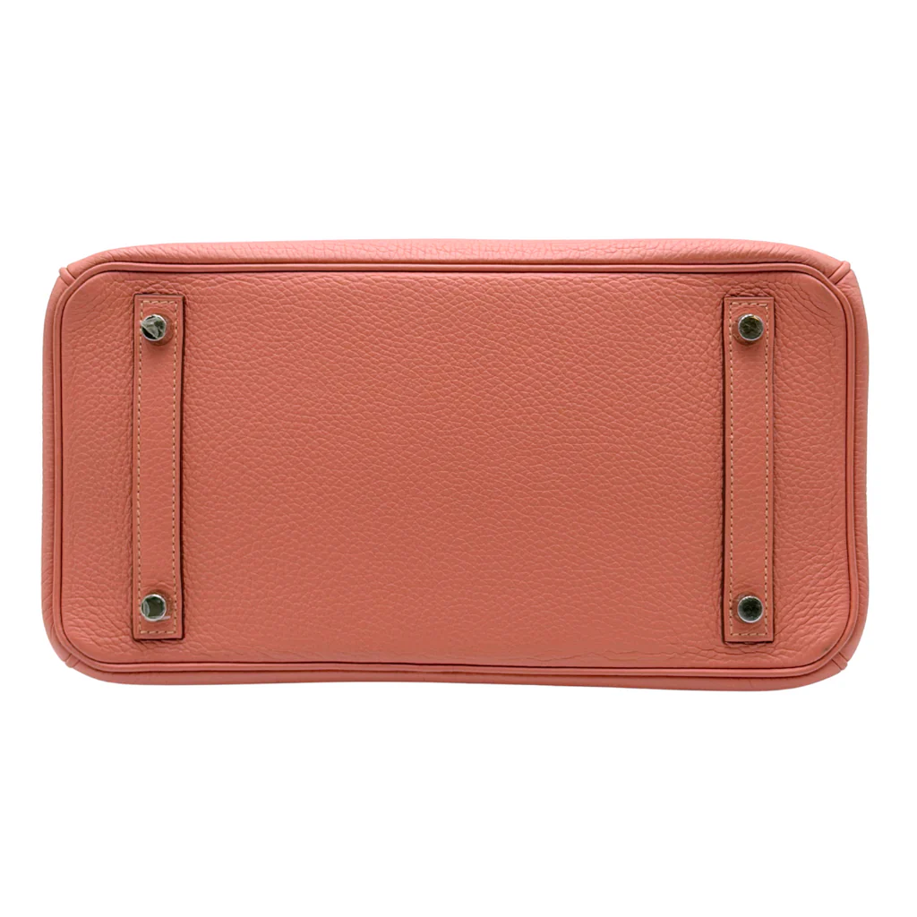 Hermès Birkin Rosy Clemence 30CM Palladium HW (2013) - Image 4