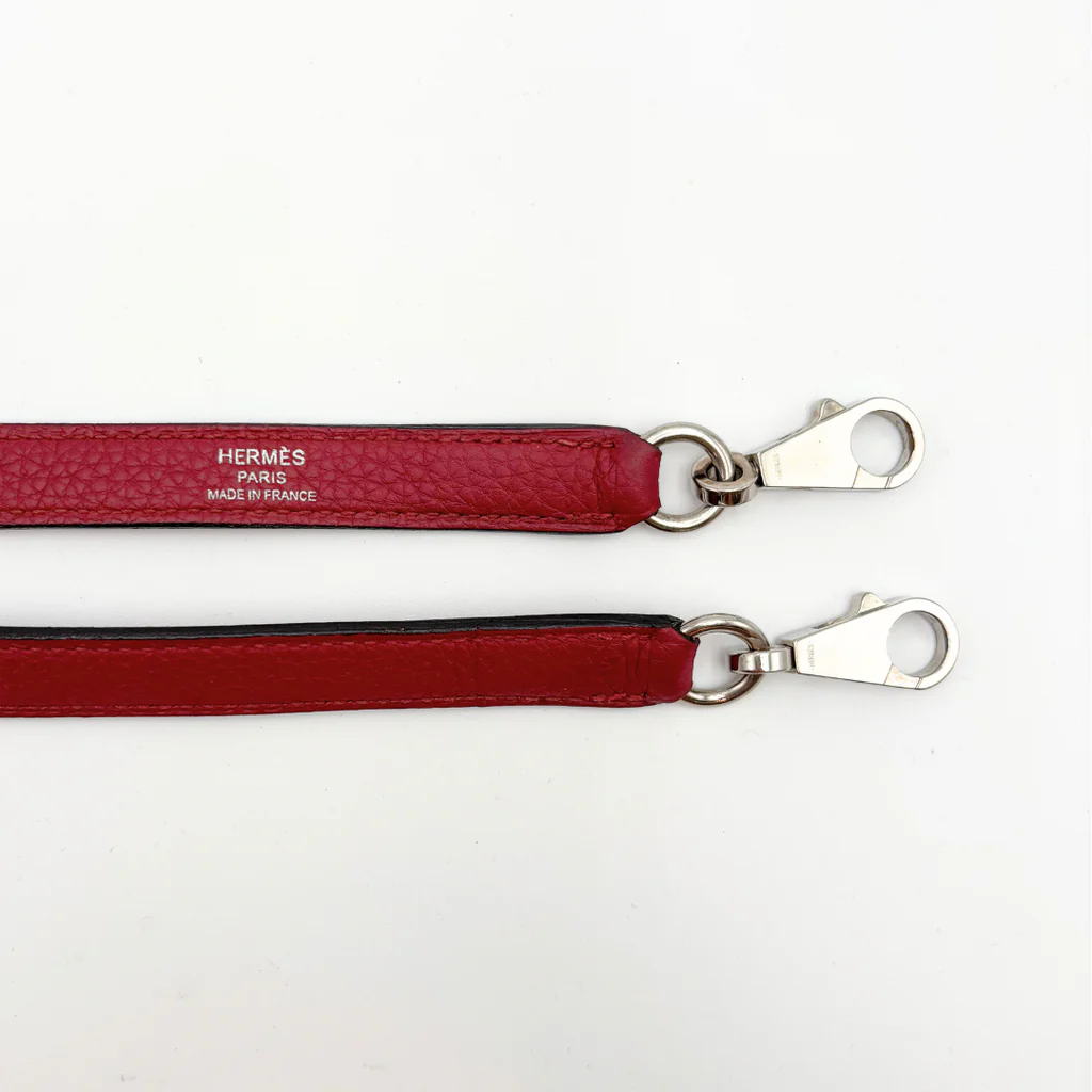 Hermès Kelly Rouge H Togo 28CM Palladium HW (2017) - Image 6