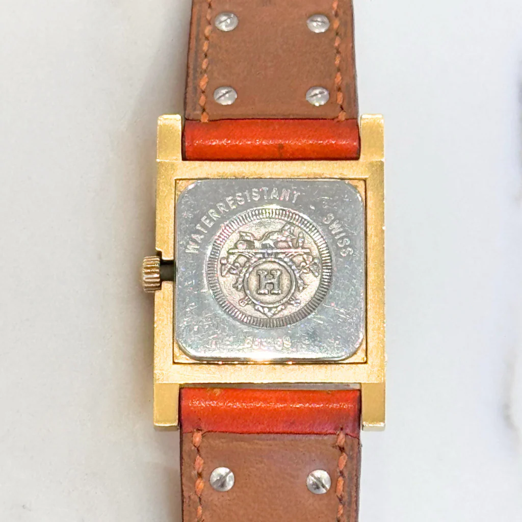 Hermes Orange Medor 23mm Watch - Image 4